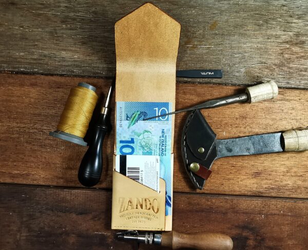 Handcrafted front pocket wallet NZ