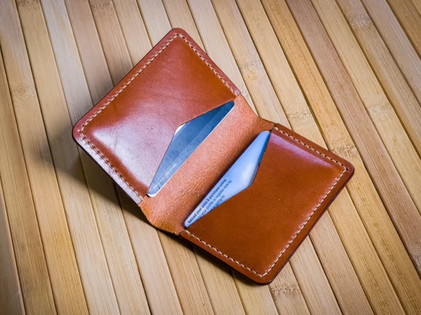 handcrafted Leather cardholder