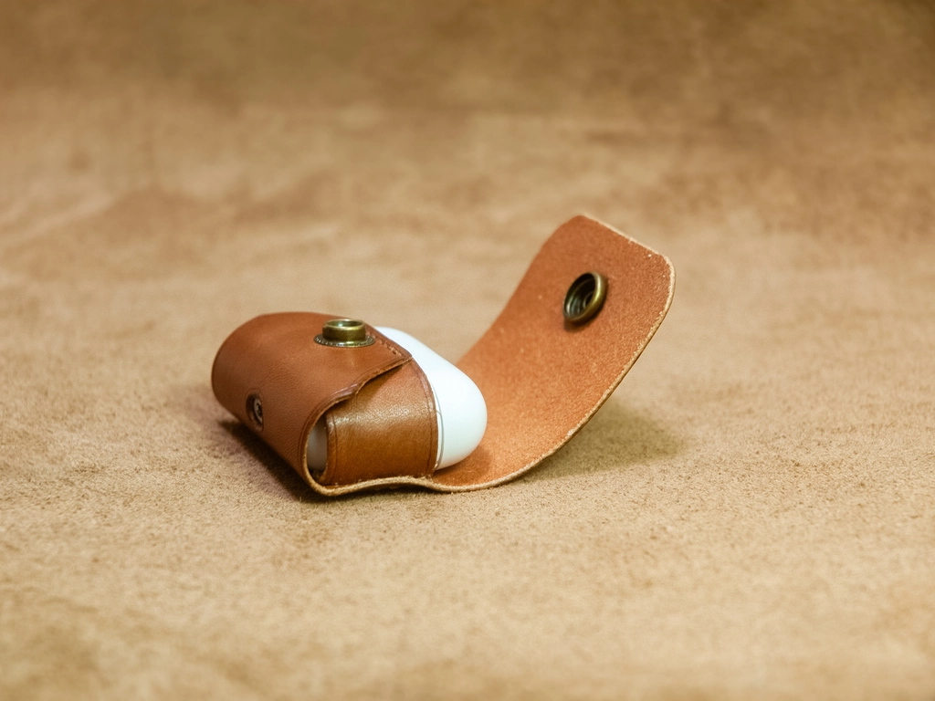 AirPod Pro leather case Open