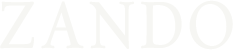 ZANDO wordmark white ZANDO wordmark white